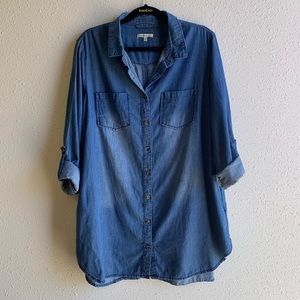 Chambray Dress/ Longer Top!